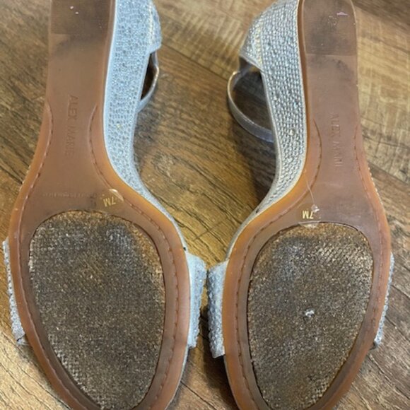 Alex Marie Studded Wedge Sandals - Picture 4 of 5